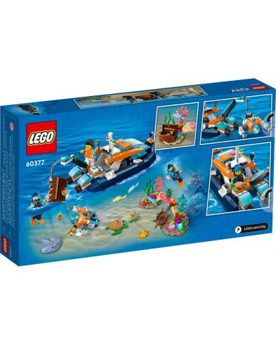 Κατασκευαστής  LEGO City - Ερευνητικό σκάφος καταδύσεων (60377) - 8