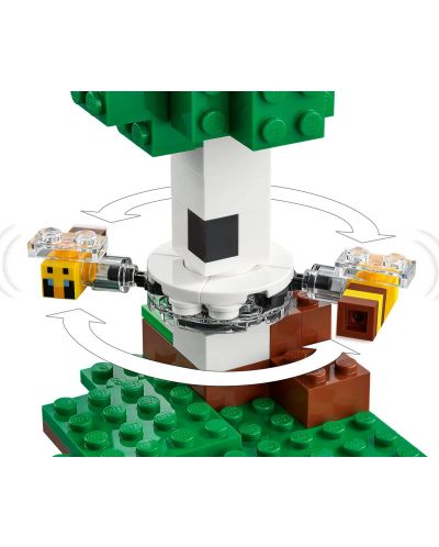 Κατασκευαστής LEGO Minecraft - Το σπίτι των μελισσών (21241) - 6