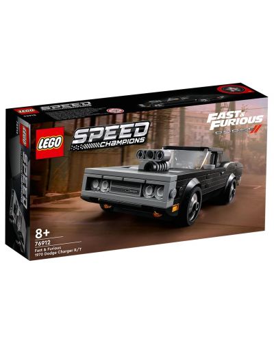 Κατασκευαστής LEGO Speed Champions -Fast & Furious 1970 Dodge Charger R/T (76912) - 1