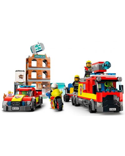 Κατασκευαστής Lego City - Πυροσβεστική Υπηρεσία (60321) - 4