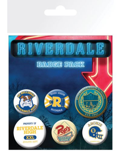 Σετ σήματα GB eye Television: Riverdale - Emblems - 1