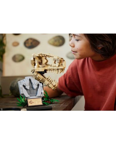 Κατασκευαστής LEGO Jurassic World - Κρανίο Τυραννόσαυρου Ρεξ (76964) - 6