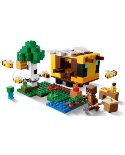 Κατασκευαστής LEGO Minecraft - Το σπίτι των μελισσών (21241) - 4