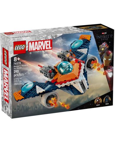 Κατασκευαστής LEGO Marvel Super Heroes - Το διαστημόπλοιο Warbird του Rocket εναντίον του Ronan (76278) - 1
