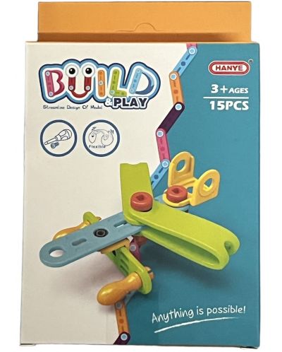 Κατασκευαστής Hanye Build and play - Κουνούπι, 15 μέρη  - 1