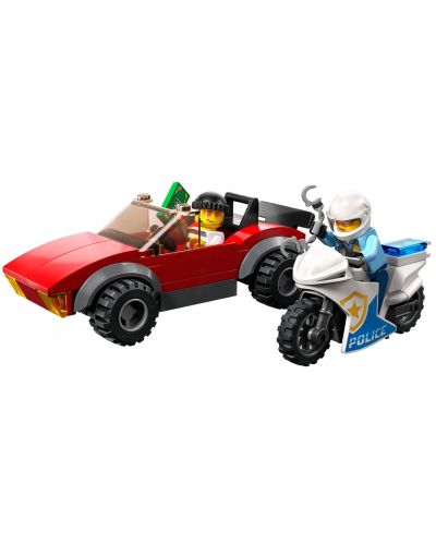 Κατασκευαστής LEGO City -Καταδίωξη με μοτοσικλέτα της αστυνομίας (60392)	 - 3
