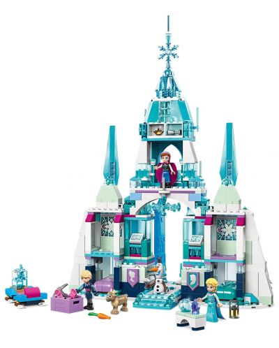 Κατασκευαστής LEGO Disney Princess - Το Χειμερινό Παλάτι της Έλσας (43244) - 4