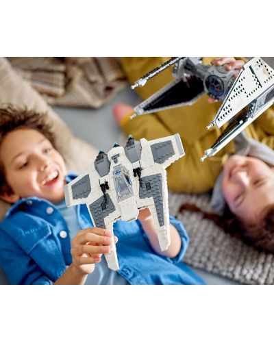 Κατασκευαστής LEGO Star Wars -Μανταλοριανός μαχητής εναντίον Ty Interceptor (75348) - 9
