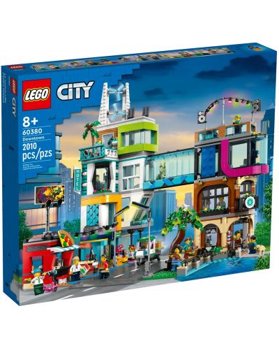 Κατασκευαστής LEGO City -Το κέντρο της πόλης (60380) - 1