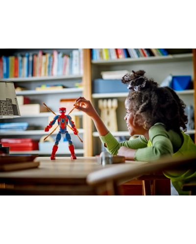 Κατασκευαστής LEGO Marvel Super Heroes - Spiderman με σιδερένια πανοπλία(76298) - 6