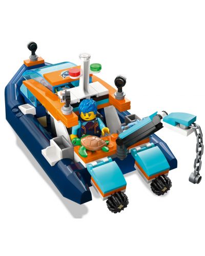 Κατασκευαστής  LEGO City - Ερευνητικό σκάφος καταδύσεων (60377) - 4