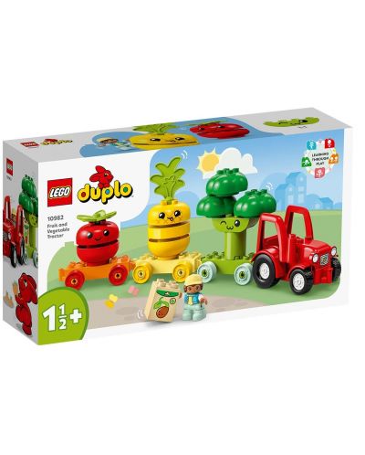 Κατασκευαστής LEGO Duplo -Τρακτέρ φρούτων και λαχανικών - 1