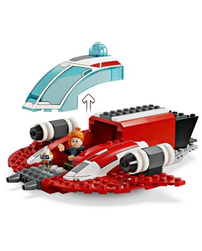 Κατασκευαστής LEGO Star Wars - Το κόκκινο γεράκι της φωτιάς (75384) - 4