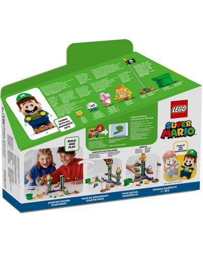 Κατασκευαστής Lego Super Mario - Περιπέτειες με τον Luigi Runway (71387) - 2