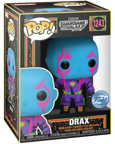 Σετ Funko POP! Collector's Box: Marvel - Guardians of the Galaxy - Drax (Blacklight) (Special Edition) - 4