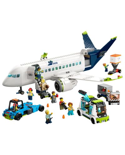Κατασκευαστής LEGO City - Επιβατικό αεροπλάνο (60367) - 3