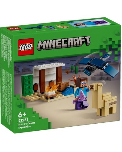 Κατασκευαστής LEGO Minecraft - Η αποστολή του Στιβ στην έρημο (21251) - 1