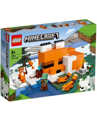 Κατασκευαστής Lego Minecraft - Η καλύβα των αλεπούδων (21178) - 1
