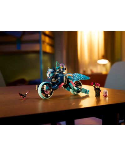 Κατασκευαστής LEGO DreamZzz - Zoey's Cat Motorcycle (71479) - 9