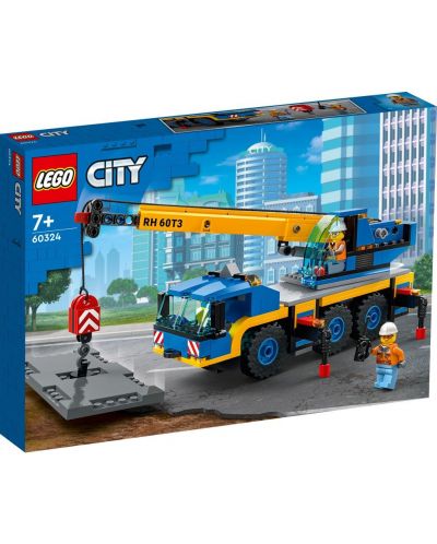 Κατασκευαστής Lego City - Κινητός γερανός (60324) - 1
