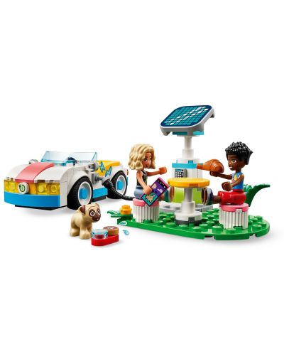 Κατασκευαστής LEGO Friends -Ηλεκτρικό αυτοκίνητο και φορτιστής (42609) - 4