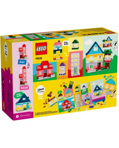 Κατασκευαστής LEGO Classic - Δημιουργικά σπίτια (11035) - 9