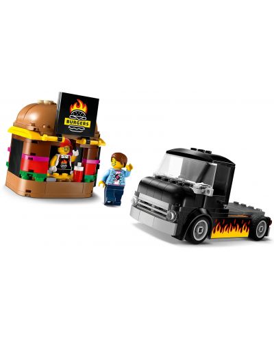 Κατασκευαστής LEGO City - Φορτηγό για burger (60404) - 4