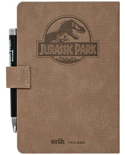 Σετ σημειωματάριο με στυλό  Erik Movies: Jurassic Park - Welcome to Jurassic Park, формат A5 - 4