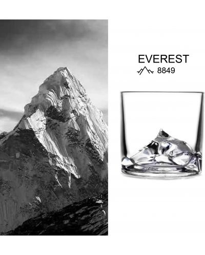 Σετ από 2 ποτήρια ουίσκι  Liiton - Everest, 270 ml - 5