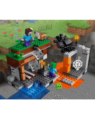 Κατασκευαστής Lego Minecraft - Εγκαταλελειμμένο ορυχείο (21166) - 4