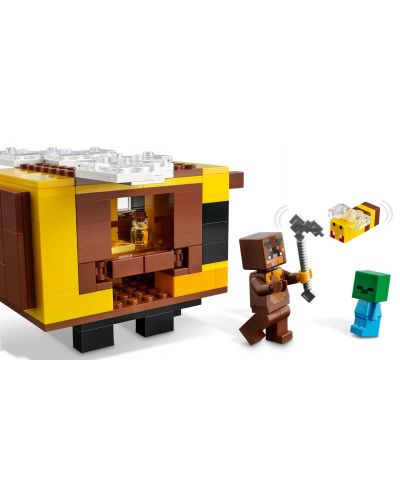Κατασκευαστής LEGO Minecraft - Το σπίτι των μελισσών (21241) - 5