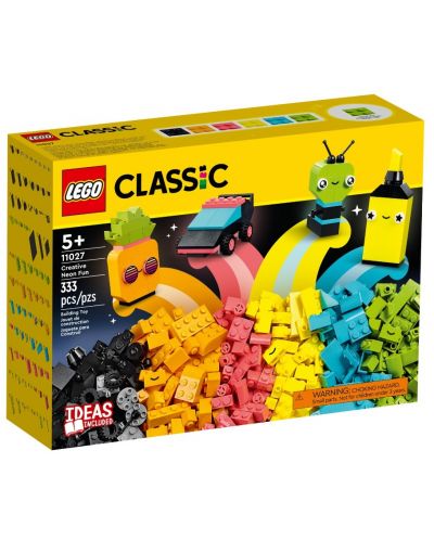 Κατασκευαστής  LEGO Classic - Δημιουργική διασκέδαση με νέον (11027) - 1