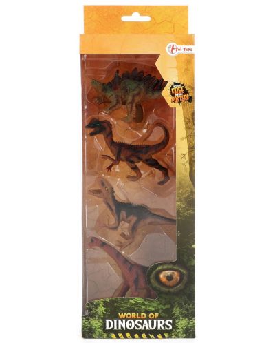 Σετ φιγούρες Toi Toys World of Dinosaurs - Δεινόσαυροι, 12 cm, ποικιλία - 2
