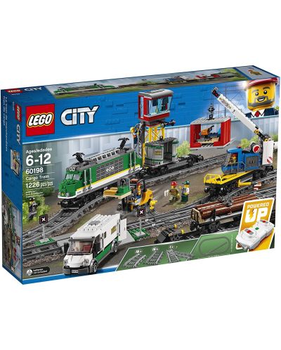 Κατασκευαστής Lego City - Εμπορευματικό τρένο (60198) - 1