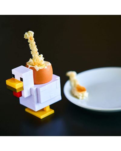 Σετ πρωινό Paladone Games: Minecraft - Egg Cup & Toast Cutter - 5