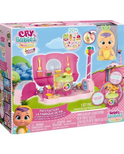 Σετ IMC Toys Cry Babies Tutti Frutti - Το εργοστάσιο της Πιας - 1