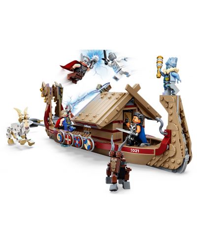 Κατασκευή Lego Marvel Super Heroes - Πλοίο των κατσικιών (76208) - 3