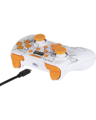 Χειριστήριο Konix - για Nintendo Switch/PC Wired Naruto White - 4