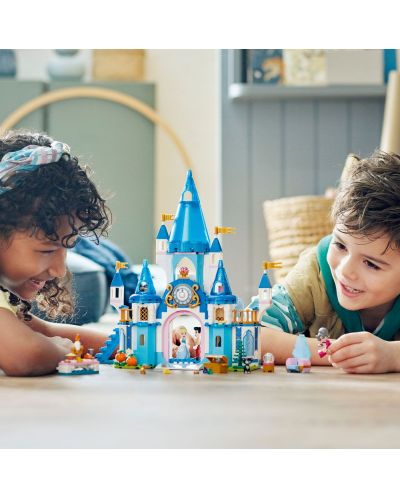 Κατασκευή Lego Disney - Το Κάστρο της Σταχτοπούτας και του Γοητευτικού Πρίγκιπα (43206) - 4