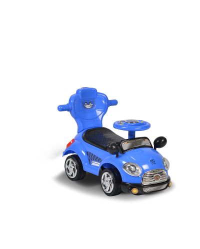 Αυτοκίνητο για ώθηση με λαβή Moni  - Paradise,μπλε - 4