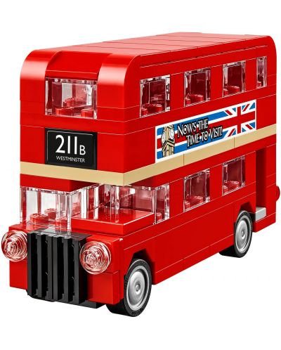 Κατασκευαστής LEGO Creator Expert - Διώροφο λεωφορείο του Λονδίνου(40220) - 3