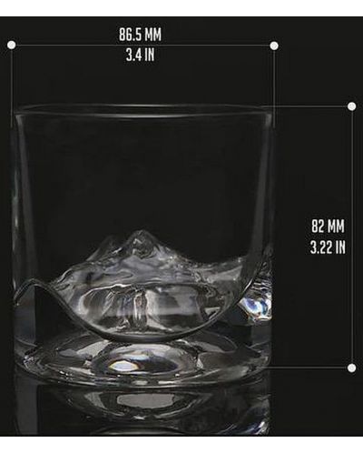 Σετ από 2 ποτήρια ουίσκι  Liiton - Denali, 230 ml - 4