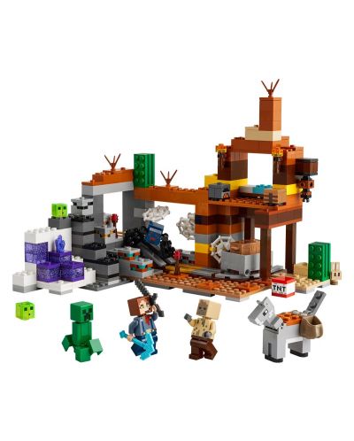 Κατασκευαστής LEGO Minecraft - εξορυκτικός άξονας στις κακές περιοχές (21263) - 3