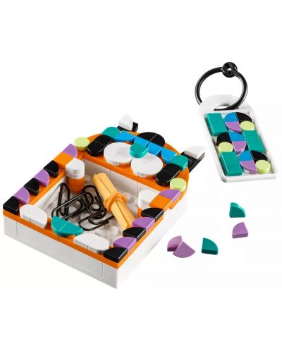 Κατασκευαστής LEGO Dots - Animal Tray and Bag Tag (30637) - 2