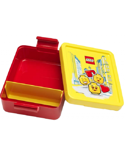 Σετ μπουκαλιών και κουτιών φαγητού Lego - Iconic Classic, Κόκκινο, Κίτρινο - 4