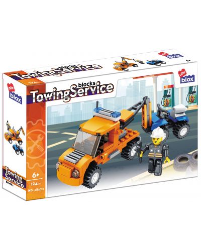 Κατασκευαστής Alleblox Towing Service - Οδική βοήθεια, 124 μέρη - 1