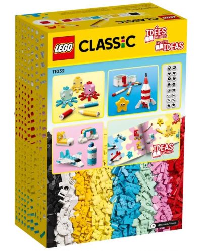 Κατασκευαστής LEGO Classic - Creative building set with colored bricks (11032) - 7