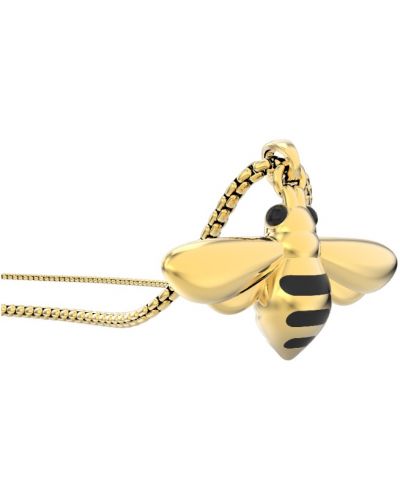 Κολιέ με μετάλλιο Metalmorphose - Honeybee - 3