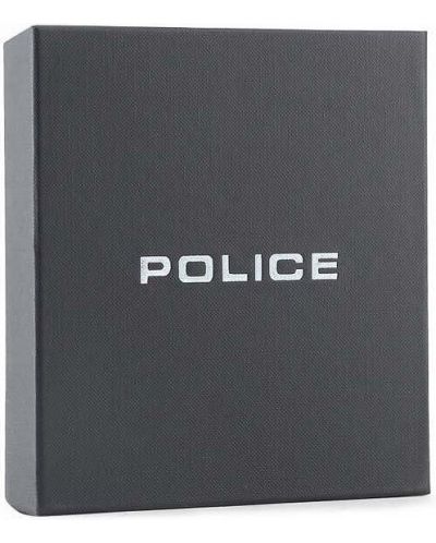 Δερμάτινη θήκη για κάρτες Police Brad - Μαύρος - 3