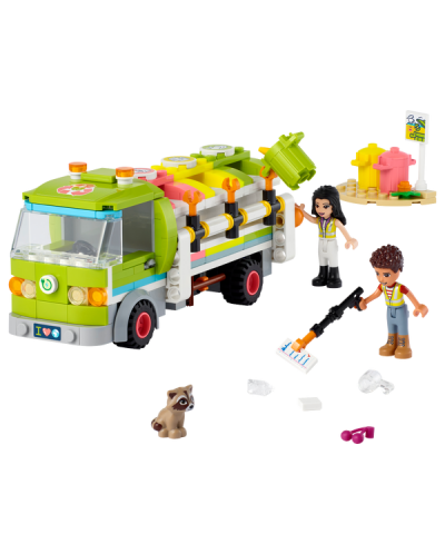 Κατασκευή Lego Friends - Φορτηγό για ανακύκλωση (41712) - 2